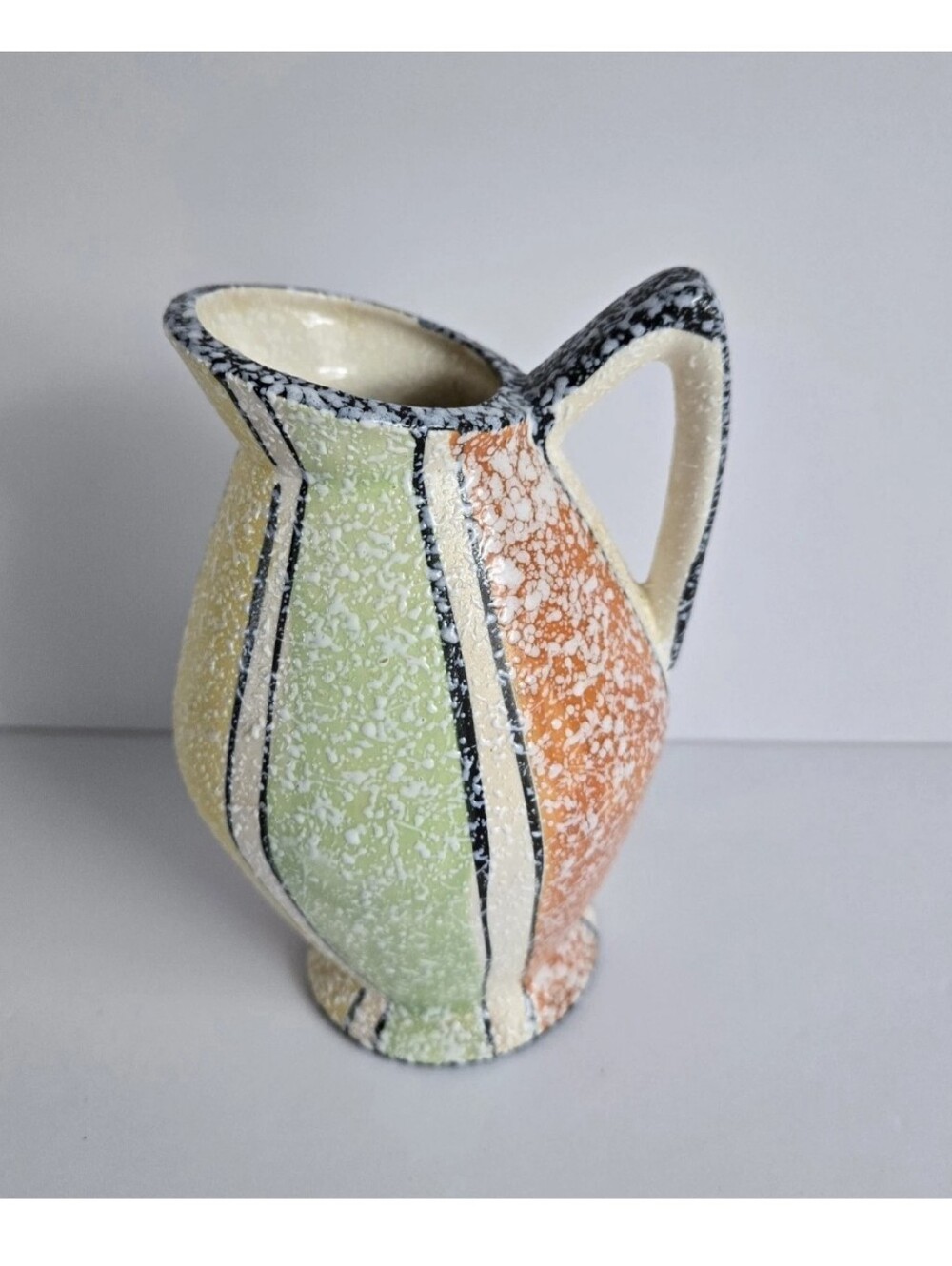 Bay Keramik West German Pottery Jug Vase Vtg